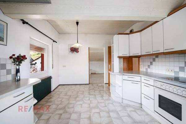 Küche und Essbereich