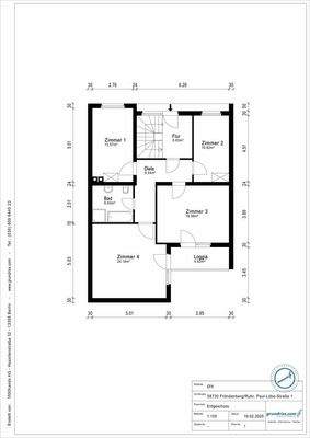 Grundriss Erdgeschoss