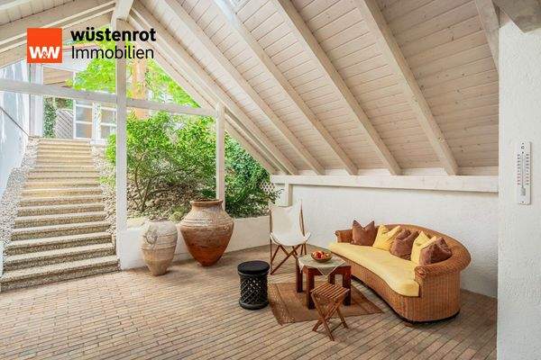 Überdachter Freisitz