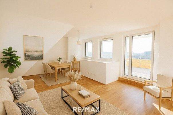 Livingroom 1, Virtuelles Staging