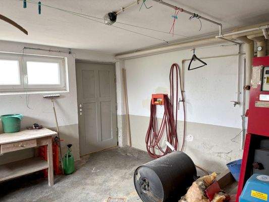 Hauswirtschaftsraum und Heizung