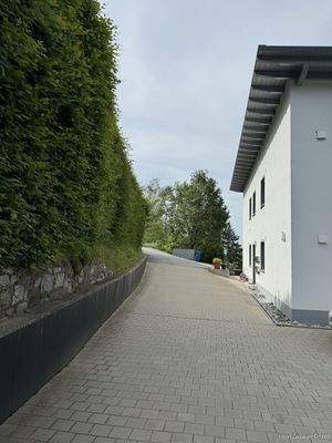 Zufahrt zum Grundstück