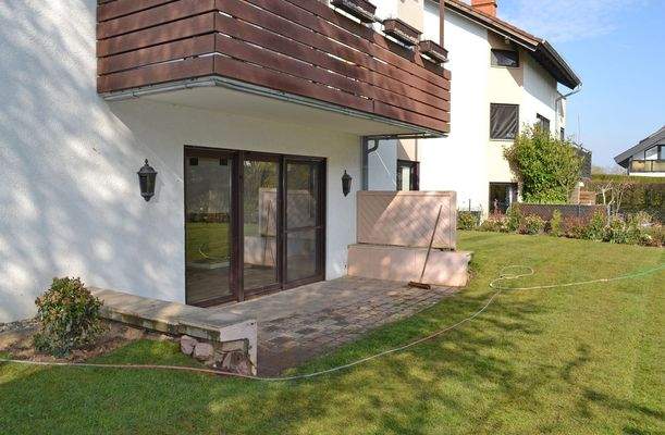 Blickgeschützte Terrasse