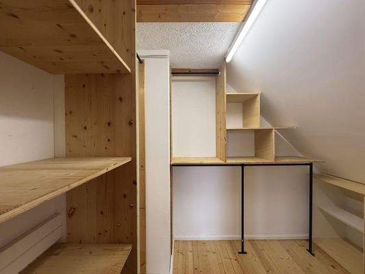 begehbarer Kleiderschrank