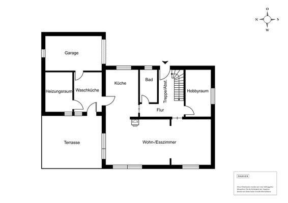 Grundriss Erdgeschoss