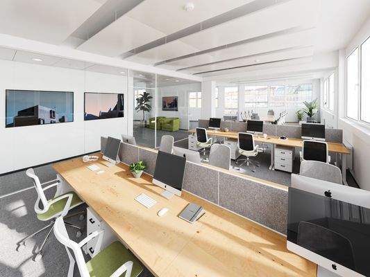 Büro Visualisierung