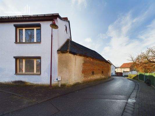Ansicht Haus und Nebengebäude