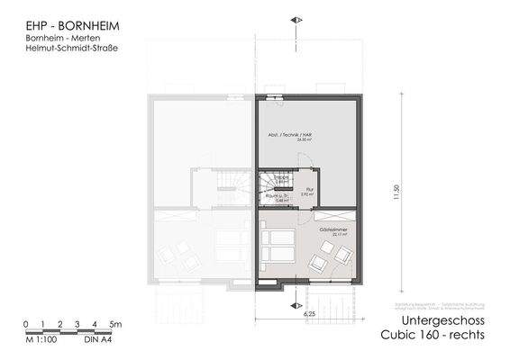 Grundriss Cubic 160 KG Rechts