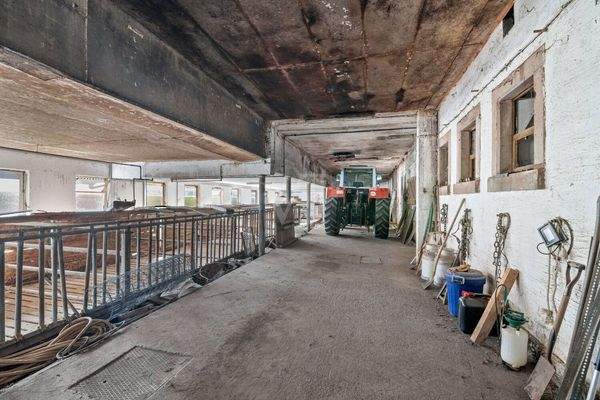 Scheune zur Gartenseite