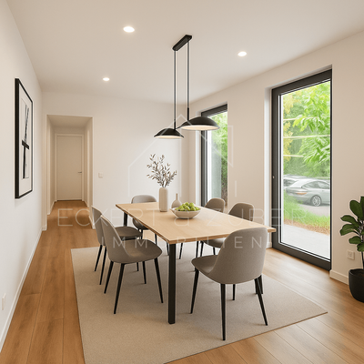 Esszimmer visualisiert I