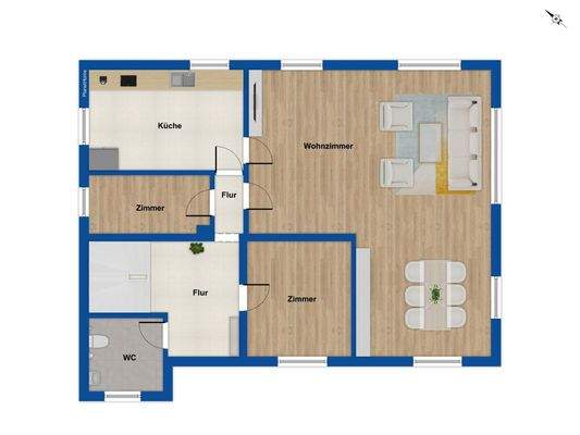 Grundriss Erdgeschoss