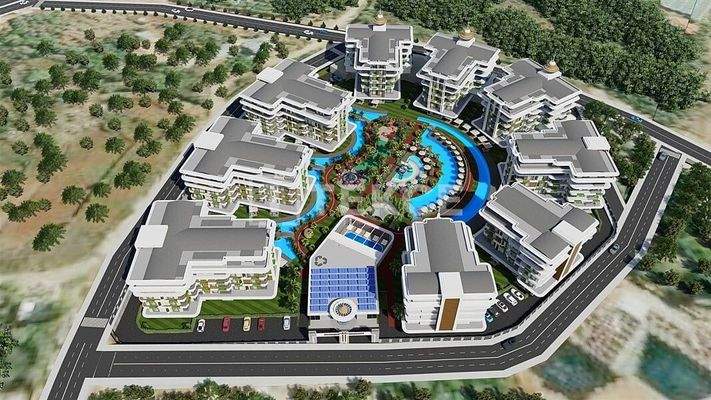 Luxury Apartments for Sale in Oba Alanya with Hotel Concept