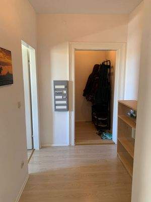 Einblick Flur/Garderobe