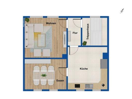 Grundriss Obergeschoss