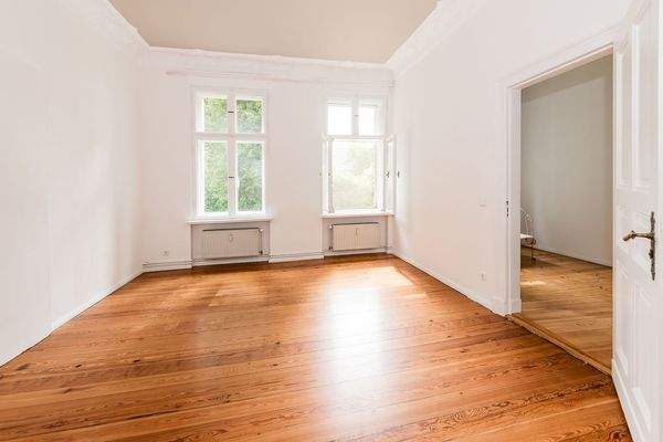 Potenzielles Schlafzimmer mit Ankleide