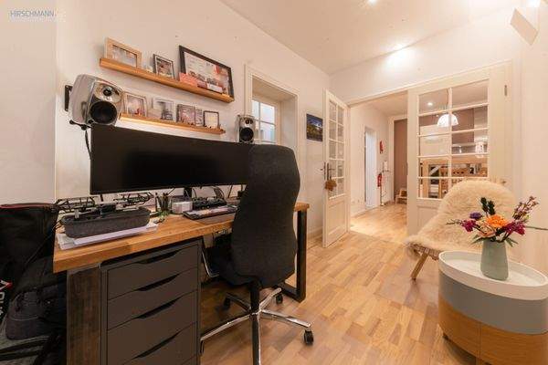 Blick vom Arbeitsbereich 