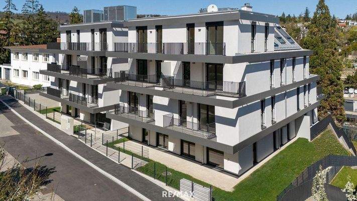 Haus 1 und Haus 2 Straßenansicht