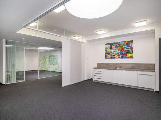 Kaffeeküche im Besprechnungsbereich