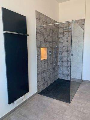 Begehbare Dusche 