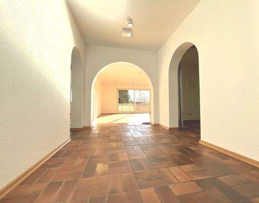 Blick zum Wohnzimmer