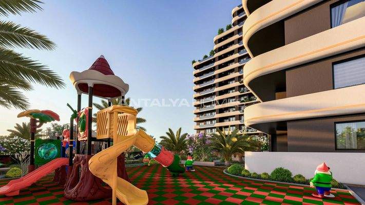 Brand New Properties with Pool and Garden in Mersin Erdemli