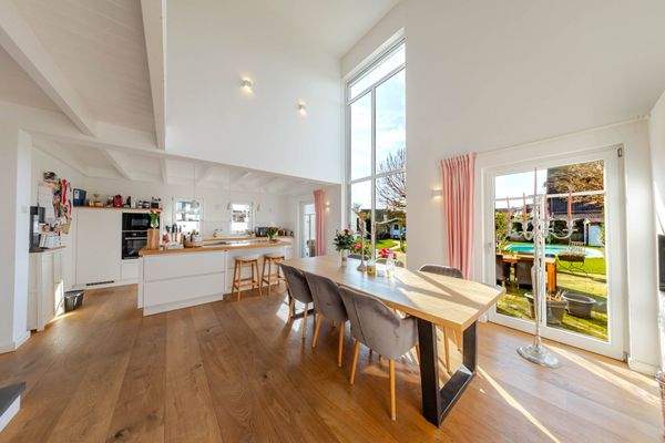 herausragender Blick in den Garten 