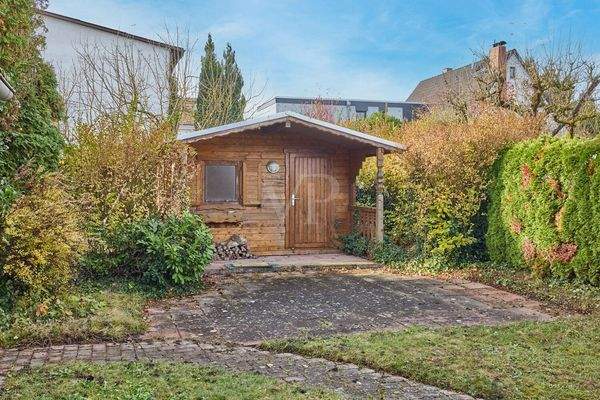 Gartenhaus und kleinen Schuppen