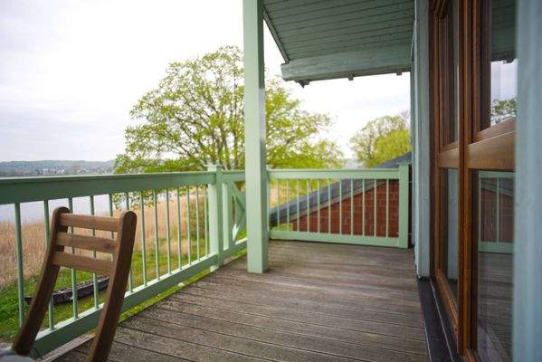Balkon mit Abendsonne