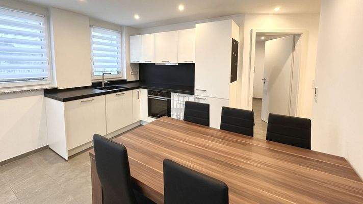 Küche und Essbereich