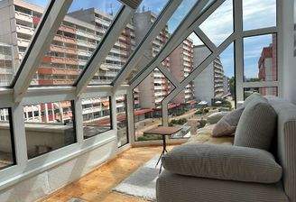 Studio mit Wintergarten mit Aussicht