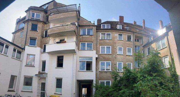 Vorderhaus, Hinteransicht