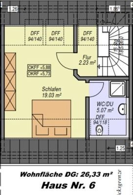 Dachgeschoss Haus 6