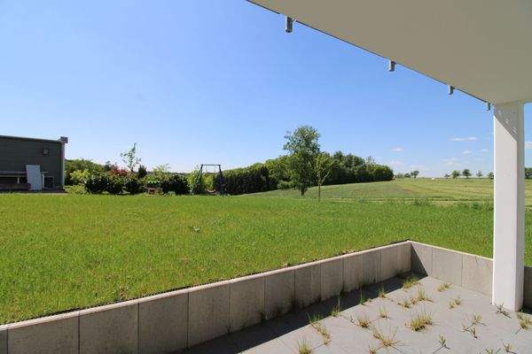 Ausblick von der Terrasse