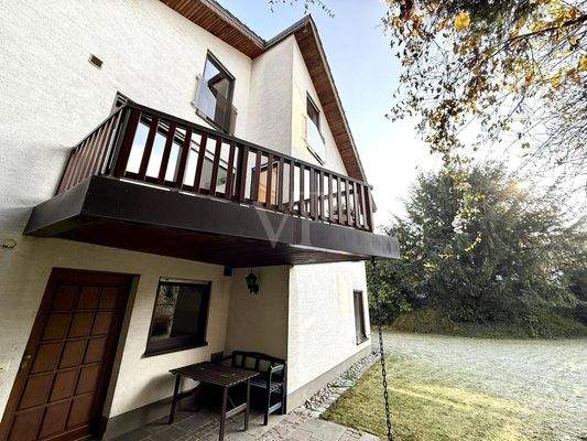 Aussenansicht Balkon