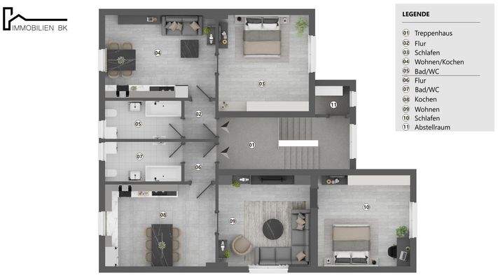 Grundriss Dachgeschoss