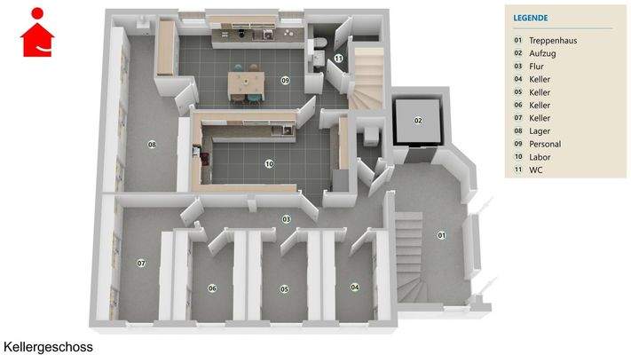 Kellergeschoss