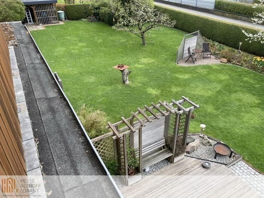 Blick von der Dachterrasse