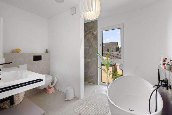 Badezimmer im Obergeschoss