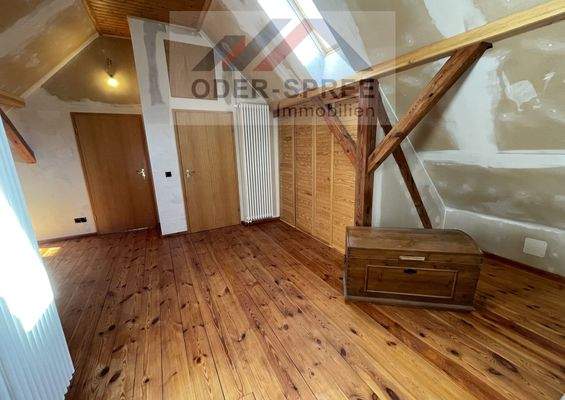 offene Galerie im Dachgeschoss