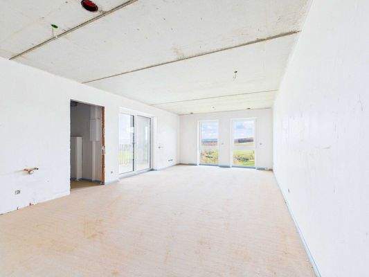 Neubauwohnung mit Weitsicht im Erdgeschoss