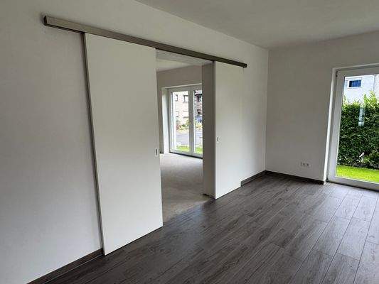 Schiebetür zum Wohnzimmer