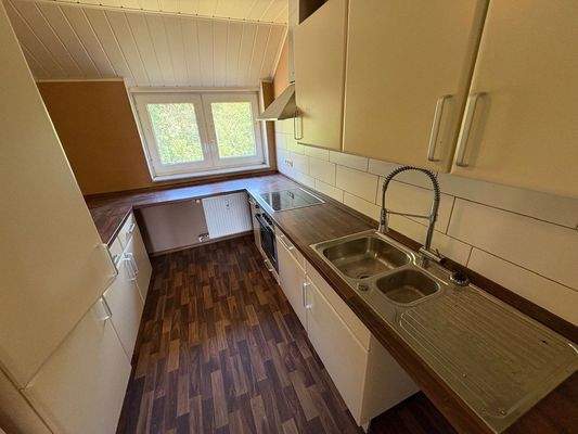 Küche im Dachgeschoss rechts