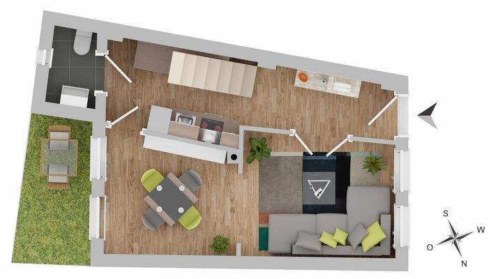 Grundriss Erdgeschoss