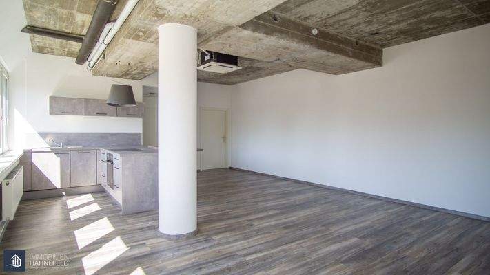 Teilbereich Wohnen/Essen/Kochen