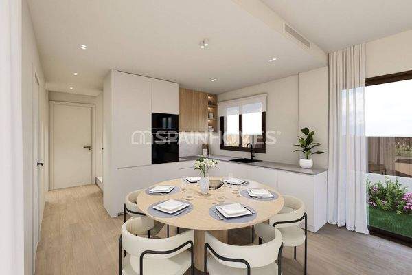 Modern 3-Bedroom Houses Near Serena Golf in Los Alcázares