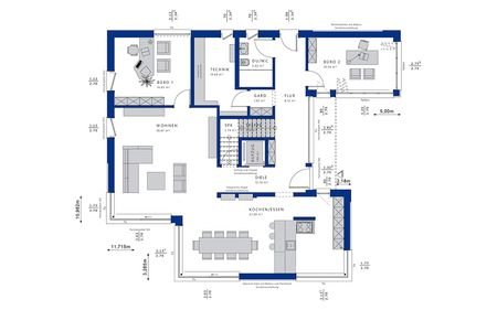 Grundriss Erdgeschoss