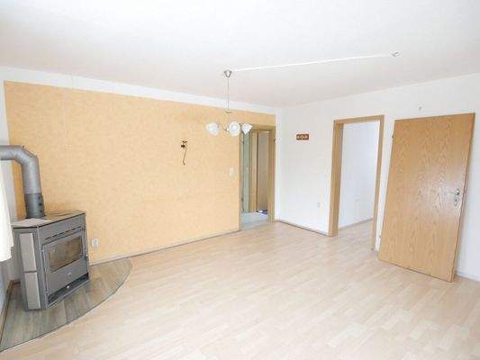 Wohnbereich mit Kamin