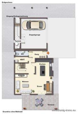 Grundriss EG ohne Maßstab