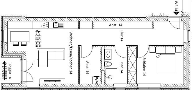 Grundriss WHG 14