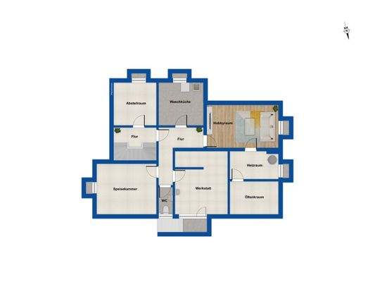 Grundriss Untergeschoss